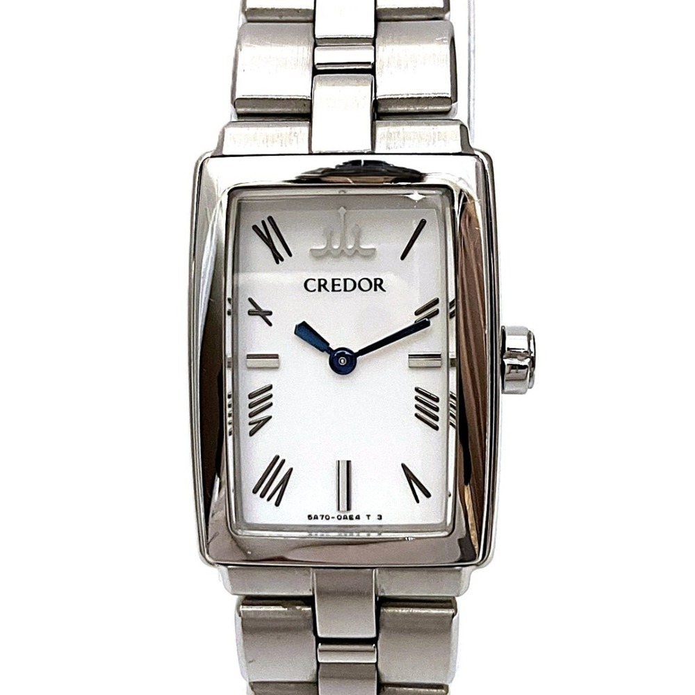 Seiko Credor Aqua watch, total weight 45.8g, stainless steel, quartz movement...